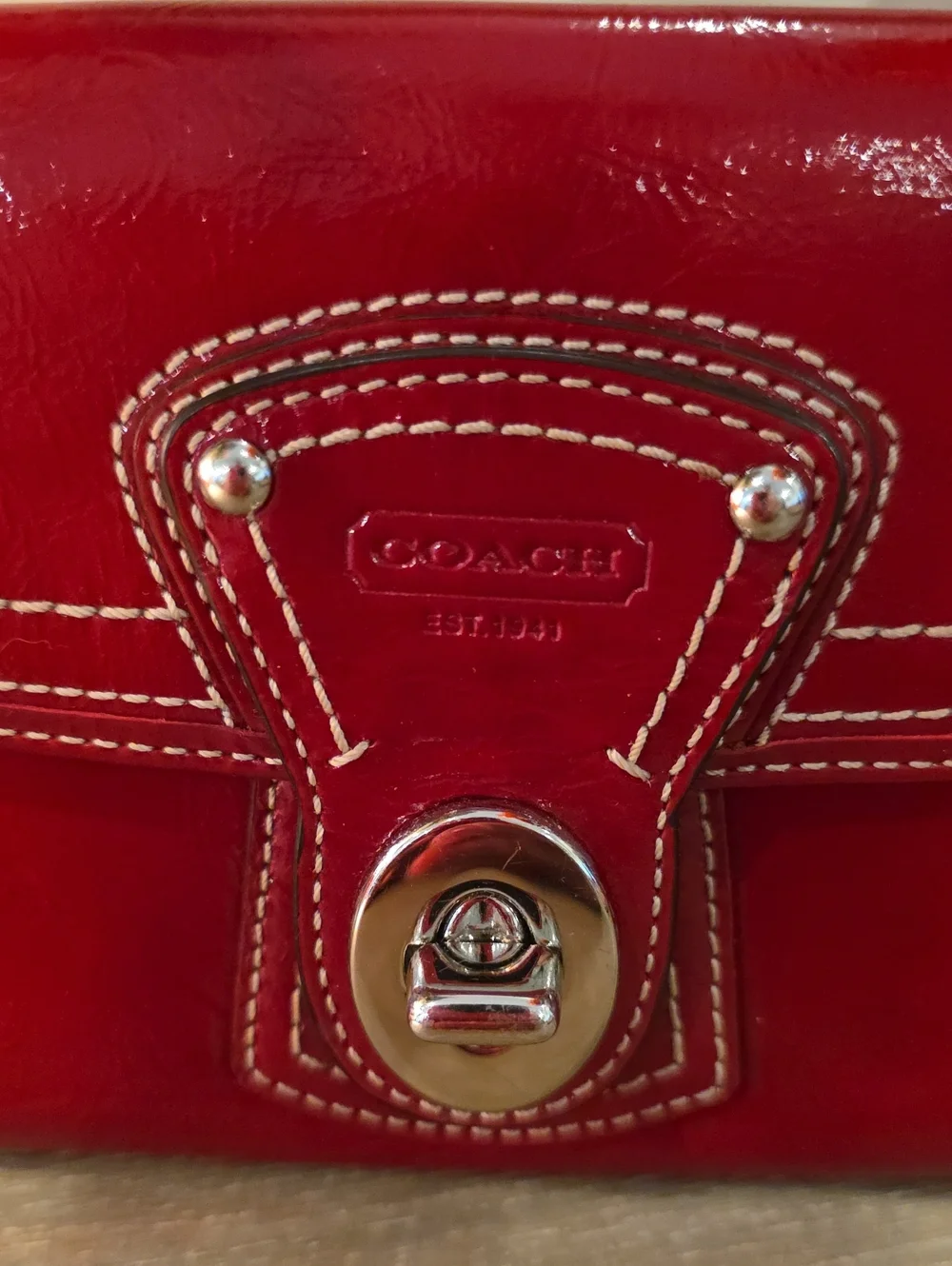 Coach Poppy Gigi Buckle WALLET
